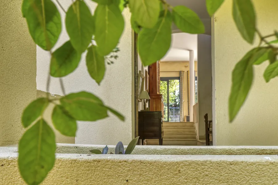 Une ouverture sur le jardin